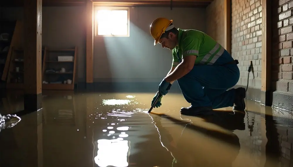 Professional water damage restoration services in Cedar Bluffs, NE